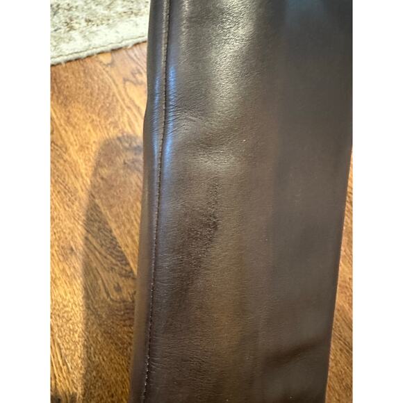 Louis Vuitton Women's Rich Brown Leather Long Boots Size 36 – Authentic - Picture 5 of 16